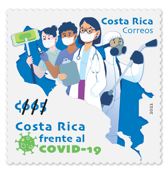 Filatelia enaltece la labor de trabajadores de la salud en la atención de la pandemia