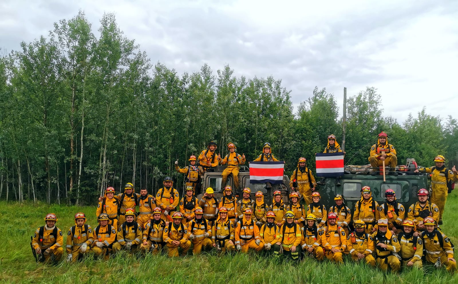 Destacan en Canadá la labor de los Bomberos Forestales de MINAE-SINAC
